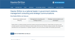 Desktop Screenshot of hawkerbritton.com